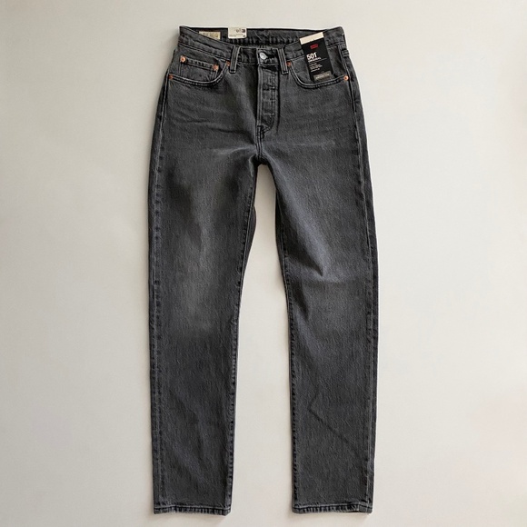 Levi's Premium Jeans 501 High Rise Straight Leg 125010412 Nwt 27 x 32 - Picture 1 of 5